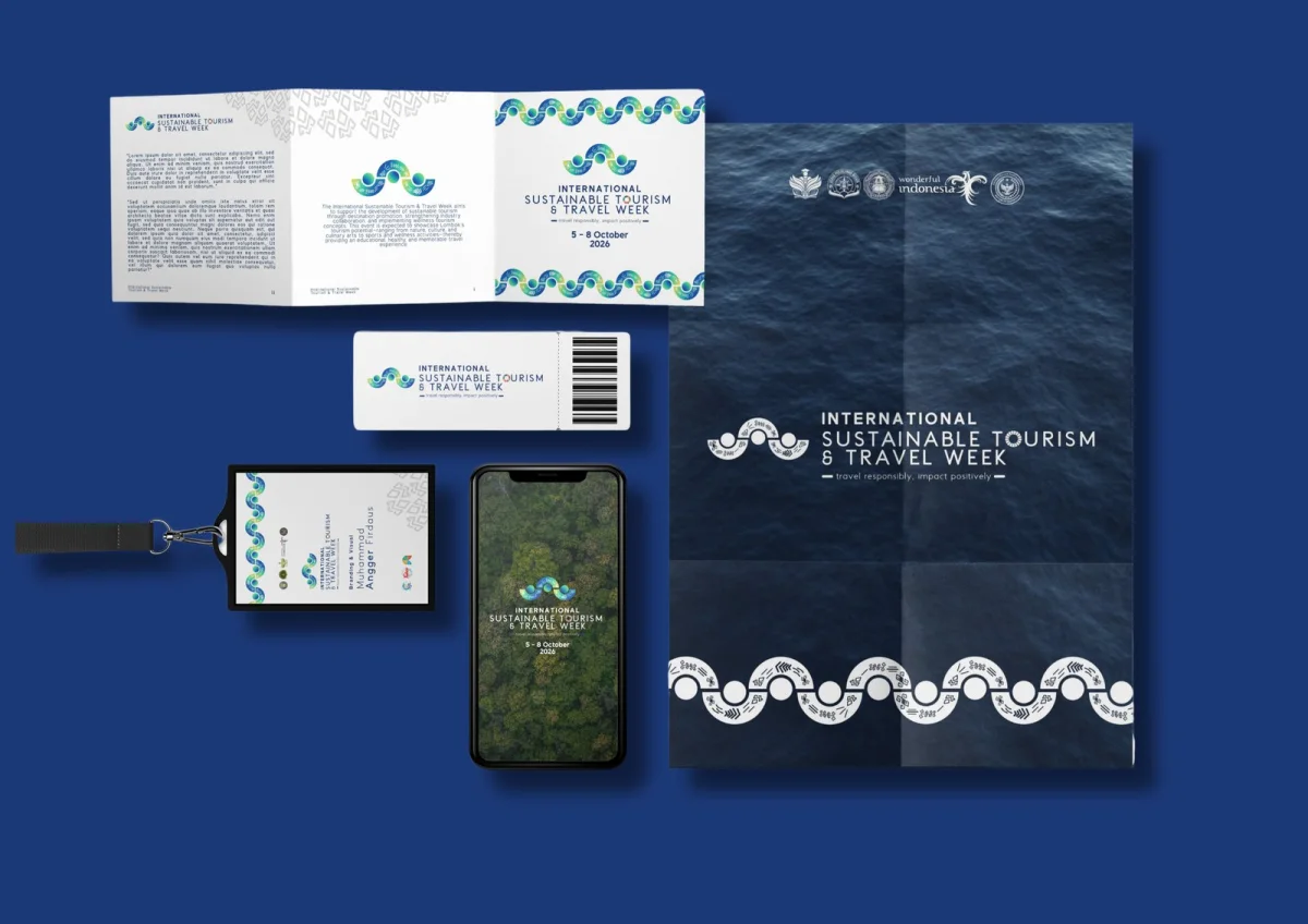 Media kit TABEX di meja registrasi exhibitor